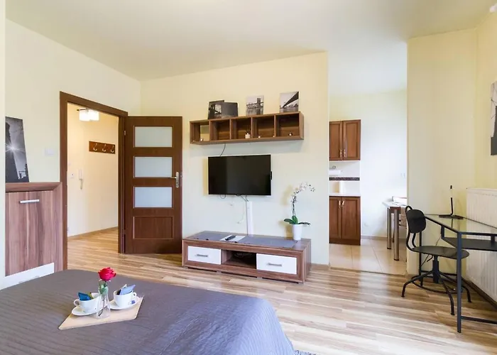 Przytulny Apartament Z Parkingiem Blisko Tauron Areny
